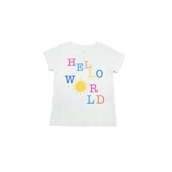 Camiseta Hello World - 6 A 12m Algodón Peruano