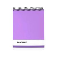 Genérico - Croquera Pantone Carta Cierre Con Elástico 100 Hojas 80G/M2 Lila