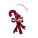 thumbnail image 1 of Adorno Navideño Colgante Para árbol De Navidad, Para Interior Y Hogar, Color Rojo, Con Forma De Bastón, 11 X 6 Cm, 1 of 3