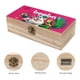 thumbnail image 3 of Booba Caja Organizadora de Madera Rústica - Caja Decorativa Multifuncional para Escritorio, Hogar, Oficina, Joyas y Manualidades, 3 of 6