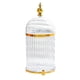 thumbnail image 4 of Soporte Para Utensilios De Cocina, Recipiente De Almacenamiento De Alimentos Para Centro De Mesa, Bar, Comedor, Transparente, 4 of 5