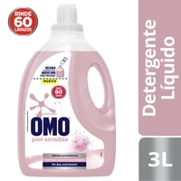 Detergente Líquido Piel Sensible Ultra Power Botella 3 L Omo