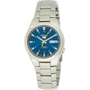 Reloj Seiko Automático Para Hombre 5 Snk615K, Acero Inoxidable Azul
