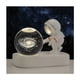 thumbnail image 4 of Lampara de mesa astronauta de cristal 6cm 3D luz led, 4 of 4