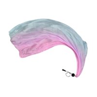 Xusx111 - Alado Pieza Única 78"" Jugar Bufanda De Seda Con Bola, Colorido Bandera De Seda Cinta Streamer, Práctica De Baile Del Vientre