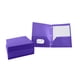 thumbnail image 3 of Folder School Smart, 2 bolsillos, polietileno, tamaño carta, color morado x25, 3 of 4
