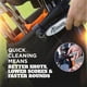 thumbnail image 5 of Limpiador para palos de golf Frogger BrushPro Latch-It de nailon gris, 5 of 7