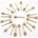 thumbnail image 3 of Paquete de 100 mini palitos de madera de 7,6 cm para miel, envueltos individualmente, ideales para tarros de miel y para rociar miel, como recuerdo de boda., 3 of 5