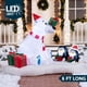 thumbnail image 2 of Oso polar y pingüinos inflables navideños de 180 cm con LED Joiedomi, 2 of 8