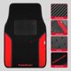 thumbnail image 3 of Alfombrillas de coche Rubbermaid rojo con talón acolchado - paquete de 4, 3 of 8