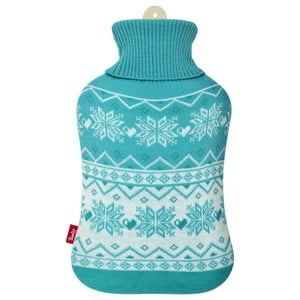 Guatero Thermicachile 2 Lt Tejido Nordico Copos Celestes
