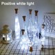 thumbnail image 2 of Paquete de 10 luces solares para botellas de vino, 20 luces LED de corcho para fiestas, bodas, Navidad, vacaciones y jardín., 2 of 5