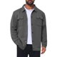 thumbnail image 1 of Chaqueta casual de hombre con botones, mangas largas, estilo camionero para uso diario, talla L, color gris, 1 of 6
