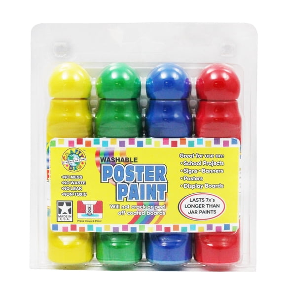 Póster Paint Crafty Dab, paquete de 4