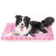 thumbnail image 1 of Colchoneta para jaula de perro Mora Pets 89x58 cm suave reversible rosa, 1 of 6