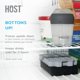 thumbnail image 5 of Vaso de Champán Host 255 ml Rosa – Pack de 2 con Enfriamiento en Congelador, 5 of 9