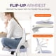 thumbnail image 5 of Silla Gamer de Oficina NEO CHAIR Ergonómica de Malla Morada, 5 of 8