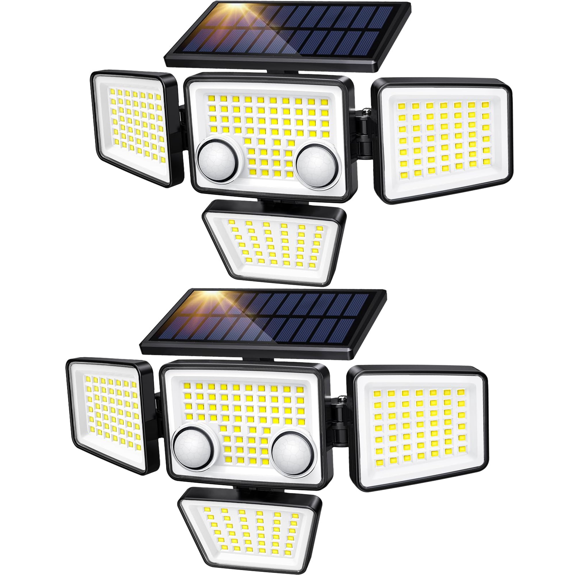 Luces Solares Para Exteriores Lywalt 3000lm 188 Con Sensor De Movimiento Led