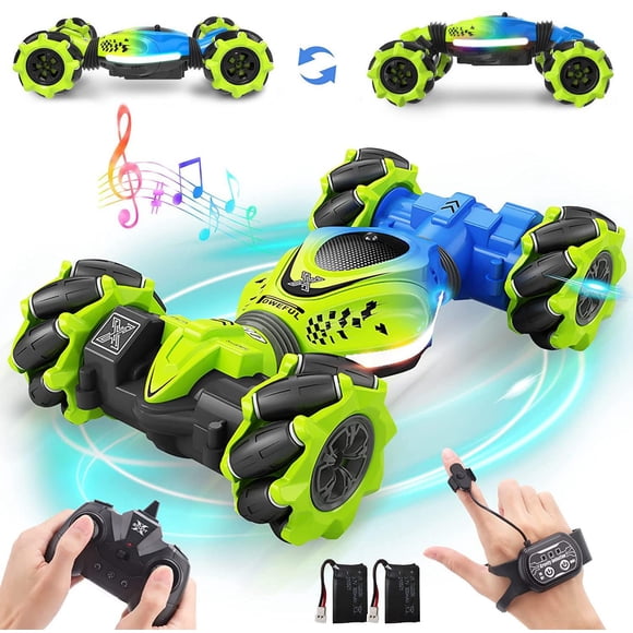 Auto Acrobático Con Control Remoto Gesture Rc Para Niños De 6 A 12 Años