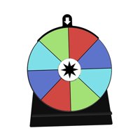 Bothyi - Rueda Giratoria De Color, Rueda De Ruleta Editable Para Restaurantes, Tiendas, Reuniones, 8 Ranuras