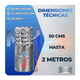 thumbnail image 3 of Ducto Tubo Flexible Aluminio Ventilacion 5'' O 127 Mm X 2 Mt, 3 of 5
