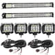 thumbnail image 1 of Kit de barras de luz LED SAN YOUNG (2) 50 cm + (4) 10 cm 12 V/24 V, 1 of 7