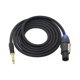 thumbnail image 1 of Cable de altavoz XMSJSIY Speakon macho a conector 1/4 TS de 2 m 14 AWG, 1 of 6