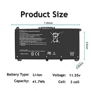 Batería Ht03Xl Para Portátil Hp Pavilion 14-Ce 14-Cf 15-Db 15-Cs 15-Da 17-By Series Vinperny