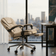 thumbnail image 3 of silla oficina rey beige con fusion masajeador escritorio ejecutiva, 3 of 4