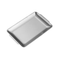 Magideal - Bandeja Para Servir De Acero Inoxidable, Plato Rectangular Para Cena, Bandeja Organizadora Multifunción Para Preparación De Parrilla, Para Buffet, Bar 22 Cm X 14 Cm