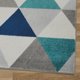thumbnail image 5 of Alfombra Pasillo Florid Azul 70x230, 5 of 5