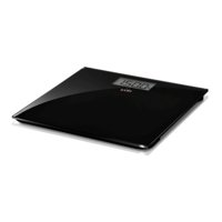 Gama - Balanza Peso Digital 180Kg Negro Luxury Negro Scg430