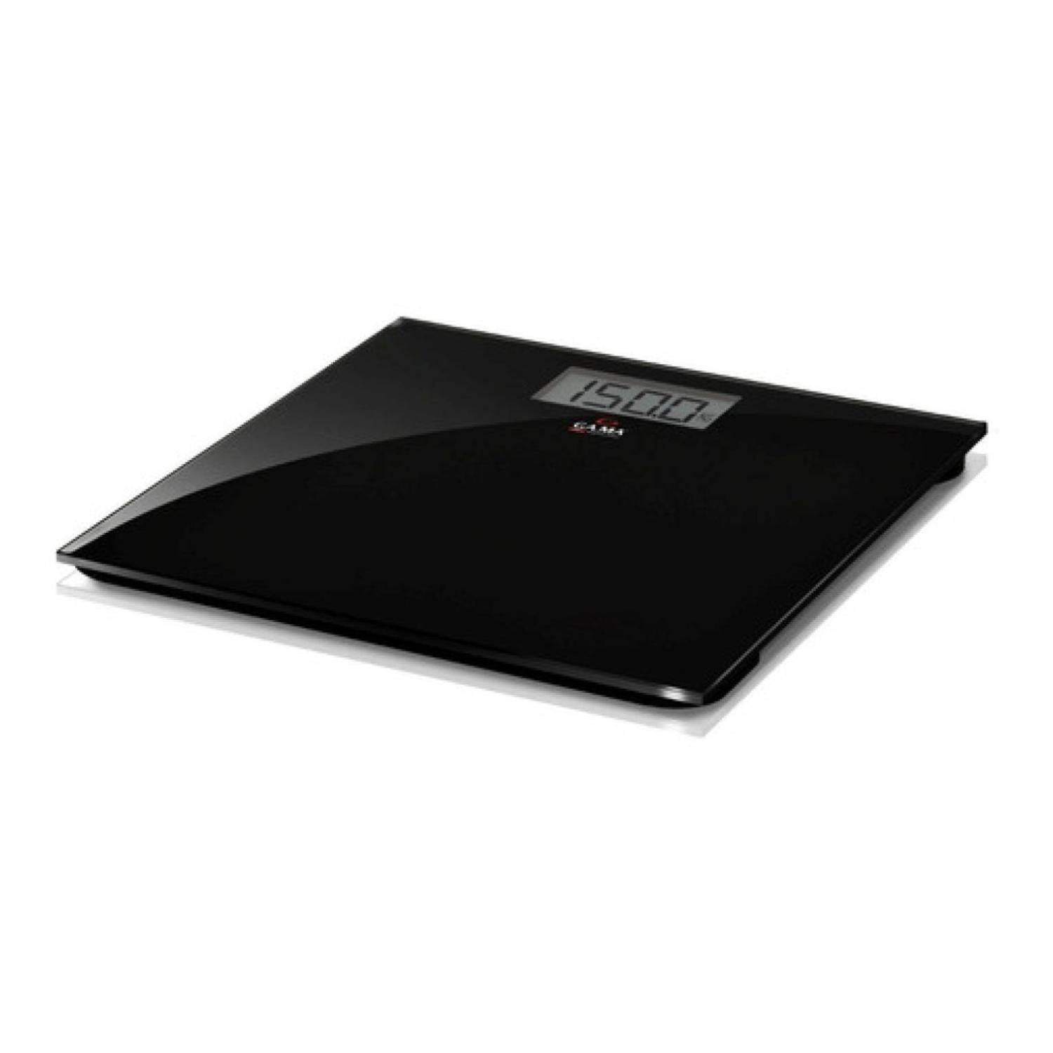Gama - Balanza Peso Digital 180kg Negro Luxury Negro Scg430