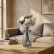 thumbnail image 3 of Set 3 Ramos Flores Artificiales Pompon Decoración ALJ, 3 of 3