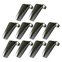 Magideal - 10 Piezas De Lámparas De Bombo Piezas De Tambor De Tambor De Reparación De Accesorios De Accesorios De Metal Sólido Juego De Batería De Percusión Ganc Estilo B