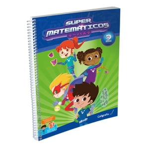 Supermatemáticos Nº2 - Caligrafix Blanco