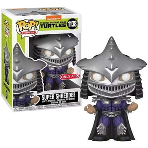 Figura De Acción Funko Pop! Teenage Mutant Ninja Turtles Super Shredder #1138 Exclusive (Metálico)