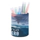 thumbnail image 1 of Subnautica-theme Cylinder Pen Holder Pencil Organizer with Flannel Lining PVC Leather Material Cardboard Base for study work 10*8CM, 1 of 6