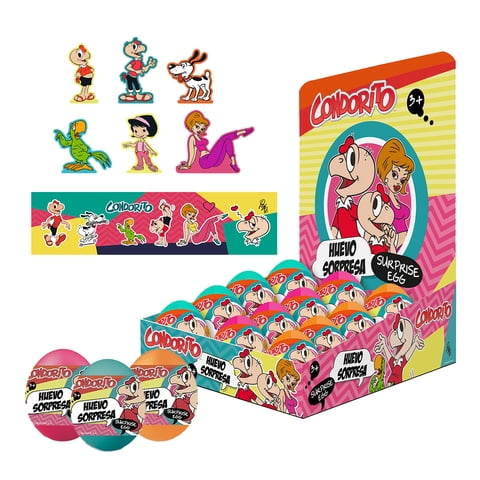 Huevos Sorpresa Condorito 12 Unidades