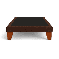 Ethan Desing - Base Cama 1.5 Plazas 105X190 Café Oscuro