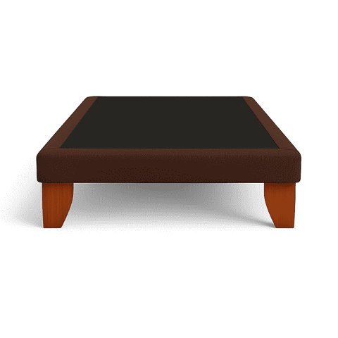 Ethan Desing - Base Cama 1.5 Plazas 105X190 Café Oscuro