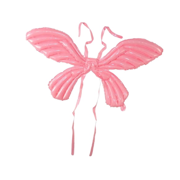 Mariposa Hada Globo Prop Ángel Niños Para Halloween Navidad Telón De Fondo Rosa