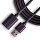 thumbnail image 1 of Cable de datos USB 3.0 digital SatelliteSale, extensión macho a hembra, tipo A, supervelocidad, 5 Gbps, universal, PVC, negro, 4,5 m, 1 of 2