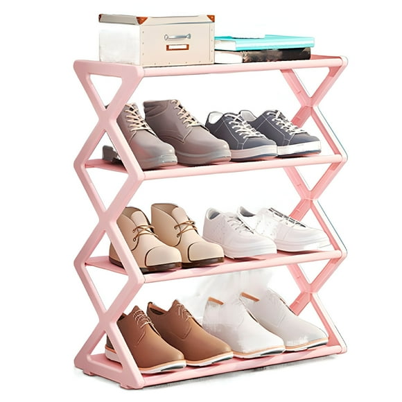 Zapatero Organizador de zapatos Repisa Rack Color Rosa