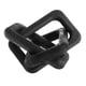 thumbnail image 3 of Decoración de eslabones de cadena Estilo bohemio Nudo de madera País Nudo de cadena decorativa Artesanía de madera rústica para gabinete Sala de estar Negro, 3 of 5