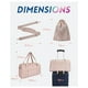 thumbnail image 2 of Bolso Fin De Semana Con Bolsa Para Zapatos Rosado, 2 of 3
