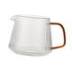 thumbnail image 2 of Cafetera De Vidrio, Cafetera Manual Transparente, Gotero Para El Hogar, Viajes, Restaurantes, 500ml, 2 of 3