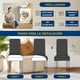 thumbnail image 5 of Set De 6 Fundas Para Sillas De Comedor Cubre Silla Con Elastico Az, 5 of 8
