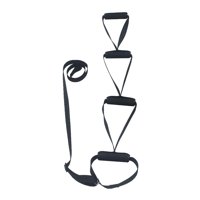 Magideal - Asa De Escalera Para Cama, Correa De Mango De Longitud Ajustable, Empuñadura De Mano Acolchada, Dispositivo De Asistencia De Elevación Para Sentarse,