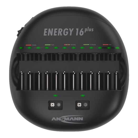 Cargador de Baterías Ansmann Energy 16 Plus NiMH NiCd